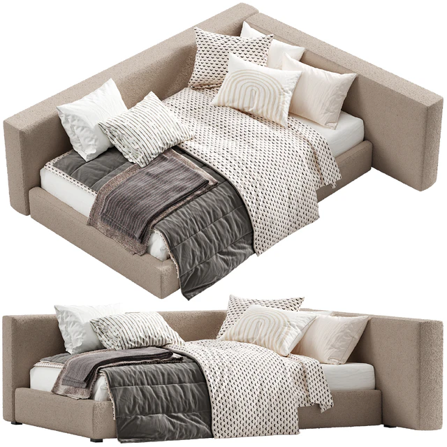 Кровать-диван BOCA MINI BED 419 — Скачать
