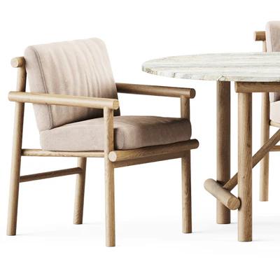 Ayana Outdoor Table and Chair by B&B Italia / Garden furniture — Ver 4