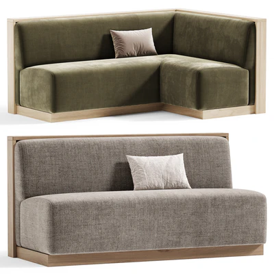 Restaurant Sofa Set 08, Restaurant Sofas — View 7