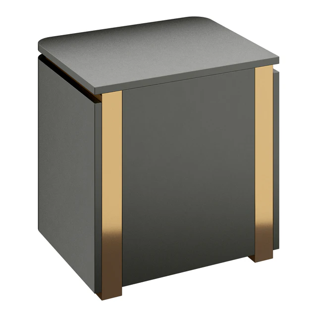 Italian light luxury bedroom bedside table — Descargar