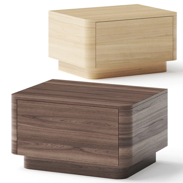West Elm Pedestal Drawer Nightstand Bedside Table — Скачать