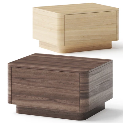West Elm Pedestal Drawer Nightstand Bedside Table — Вид 1