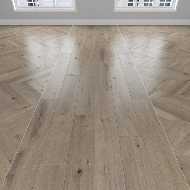 Parquet Oak, 3 types: herringbone, linear, chevron. — Download