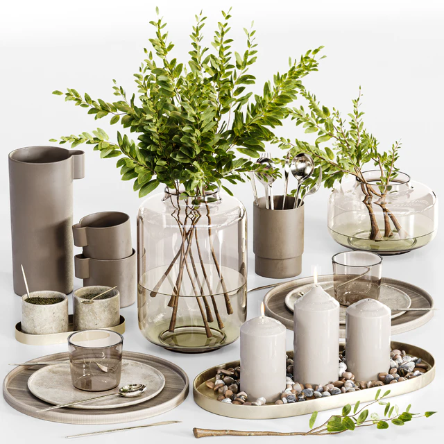 Kitchen tableware 018 — Скачать