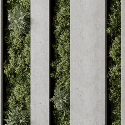 Vertical Garden - Green Wall 98 — Ver 4