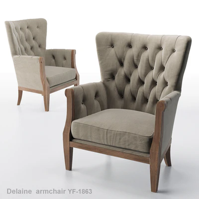 Delaine armchair — Ver 2