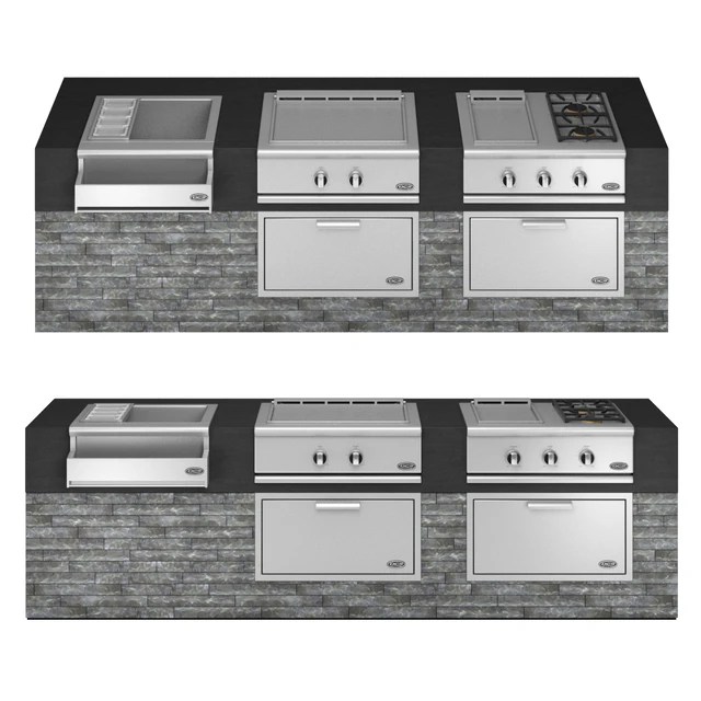 dcs grill series 9 side burners set 2 — Скачать