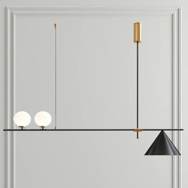 Scandinavian Style Minimalist Chandelier — Descargar