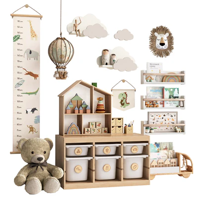 Toys, decor and furniture for the children's room 13 — Ver 6