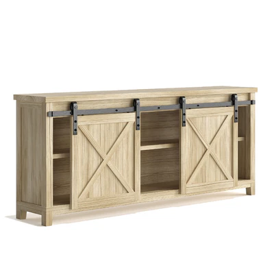 Cabinet-room in the living room Smart Standard Loft Sliding Barn Door with barn doors — Ver 1