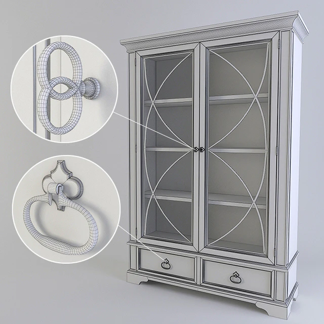 витрина Bernhardt Marquesa Display Curio (359-356) — Скачать