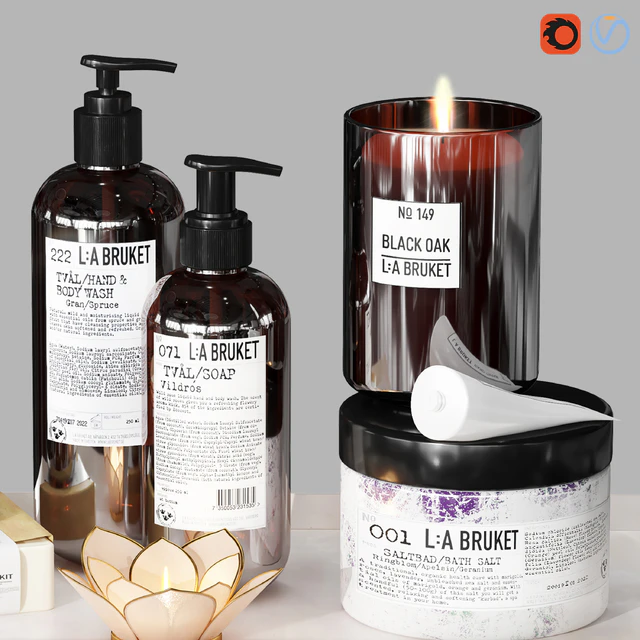 LA Bruket decor set-02 — Descargar