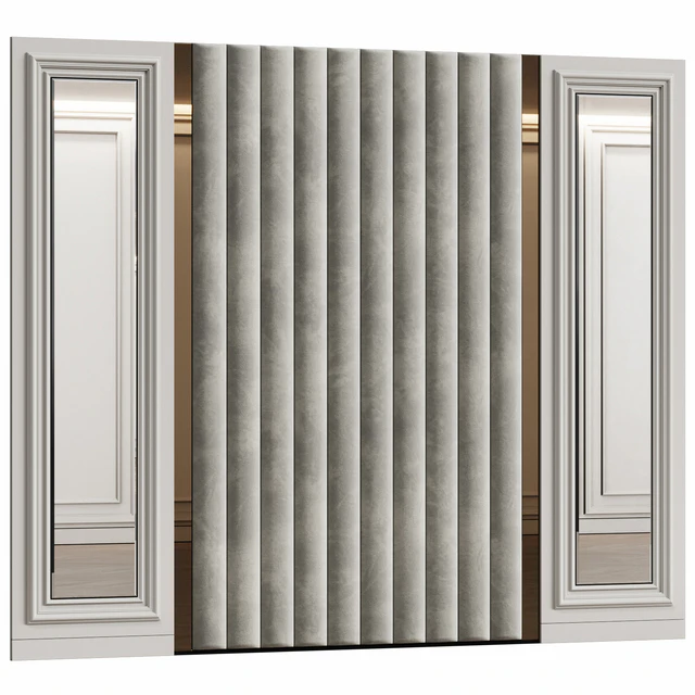Wall panels in modern classic style 9 — Descargar