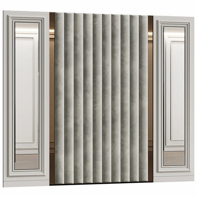 Wall panels in modern classic style 9 — Ver 5