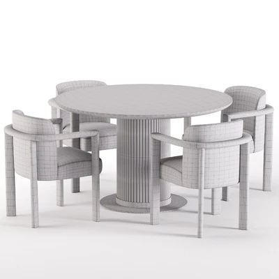 Aria Chair and Murcell Round Table — Ver 4