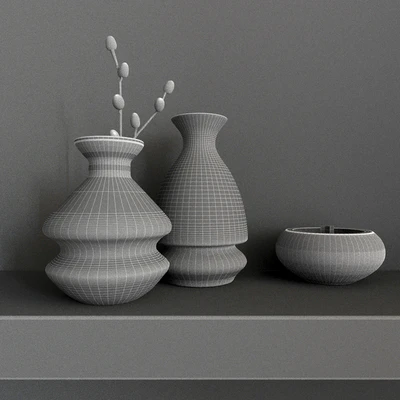 nature morte / вазы с вербой — Вид 2