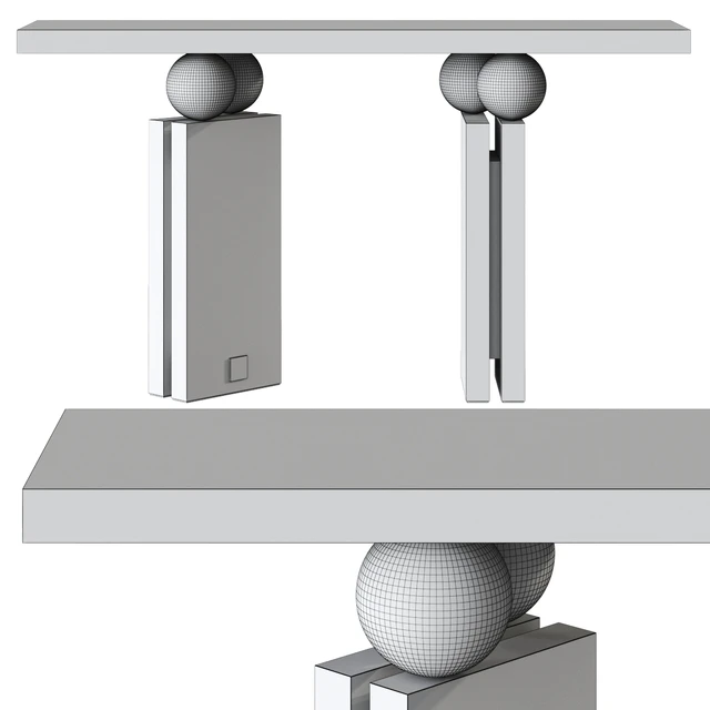 Quantic Estremoz Marble Console Table By Hommes — Descargar