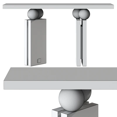 Quantic Estremoz Marble Console Table By Hommes — Ver 4