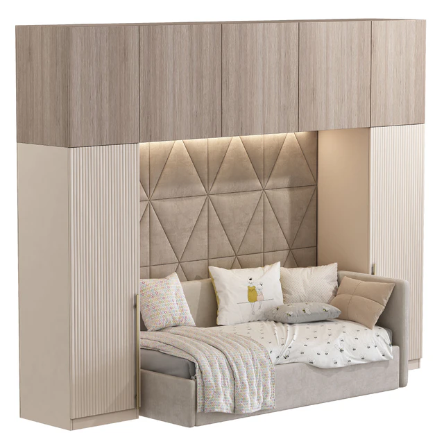 Upholstered sofa bed — Descargar