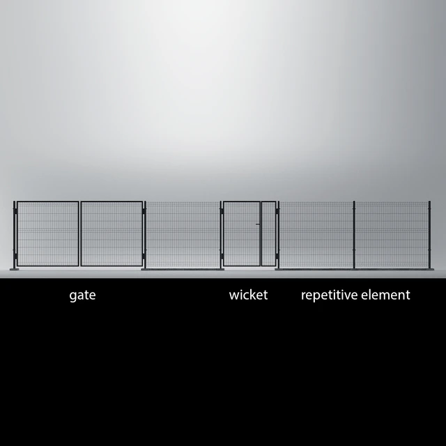 Welded Wire Panel Fence — Скачать
