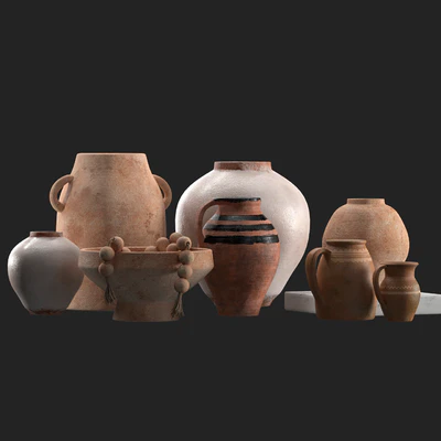 Solis Terracotta Vases (Pottery Barn) — Ver 3