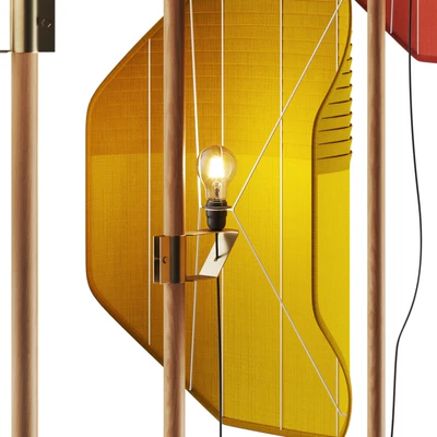 Servomuto Flag Floor Lamp — Ver 4