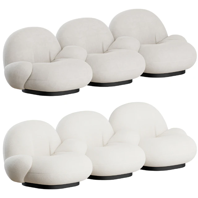 Pacha Sofa 3 Seater by GUBI — Descargar