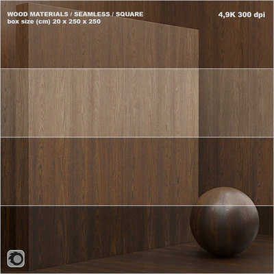 Material wood / veneer (seamless) - set 36 — Ver 1
