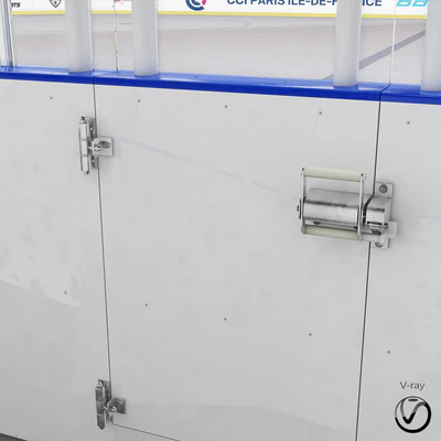 Hockey box 30x60 m. with KHL markings — Ver 5