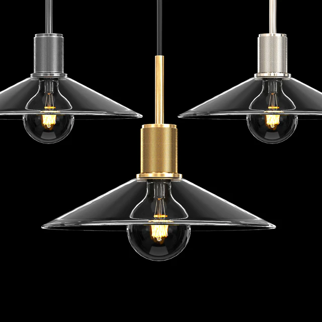 UTILITAIRE SLOPE GLASS SHADE PENDANT — Скачать