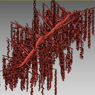 Shiro-Noda Cluster Horizontal Chandelier — Ver 4