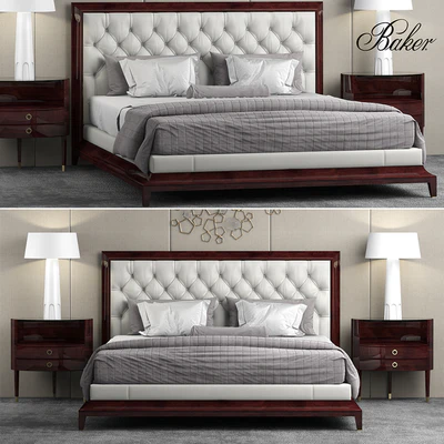 Bed baker MODERNE PLATFORM BED — Ver 1