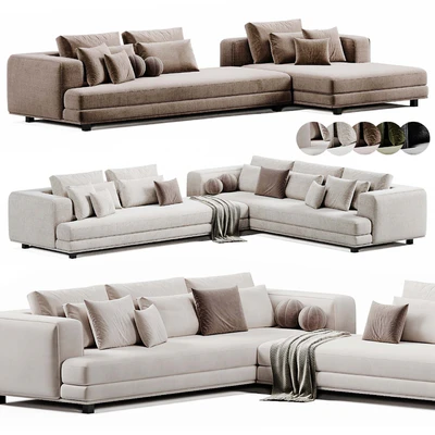 Arbiter Sofa By Maxalto | Диван — Вид 1