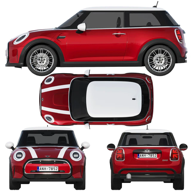 Mini Cooper 3-door 2022 — Скачать