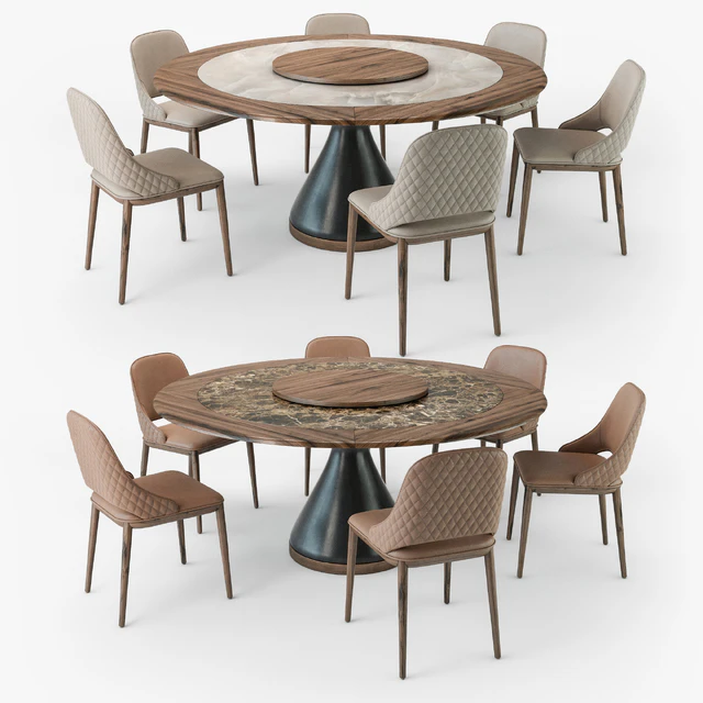 Tonin Casa Dolly table Malva Elite chair — Скачать
