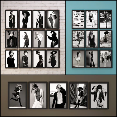 The picture in the frame: 66 pieces (66 collection) Photo Frame — Ver 1
