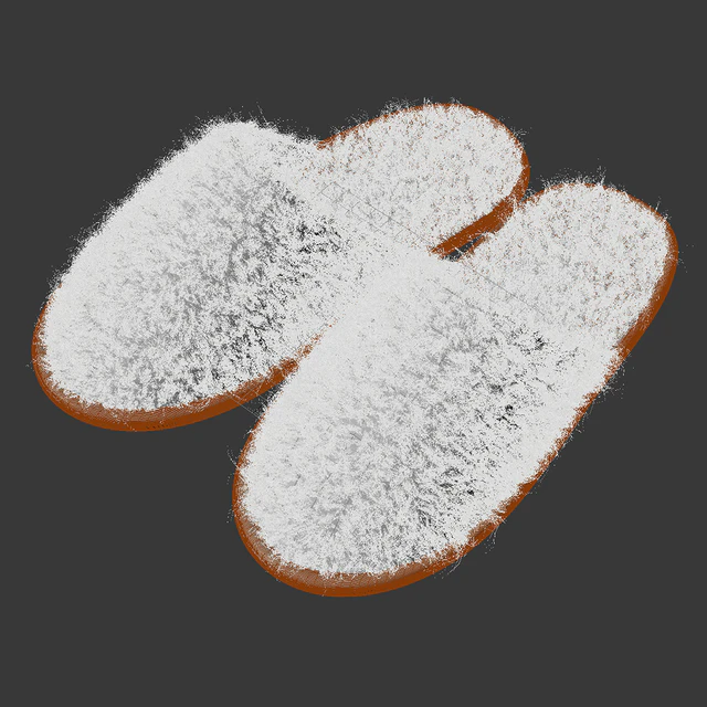 Fegen slippers, white — Descargar