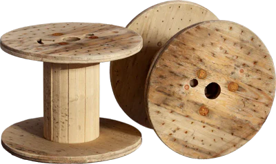 wooden cable reel 001 — Descargar