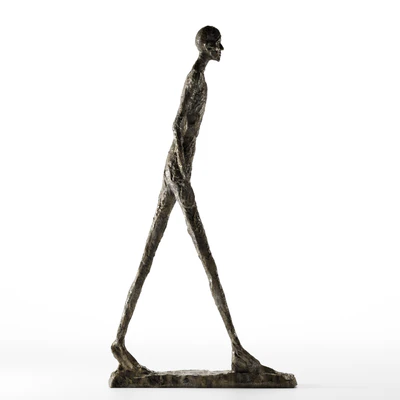 Alberto Giacometti, WALKING MAN I — Ver 5