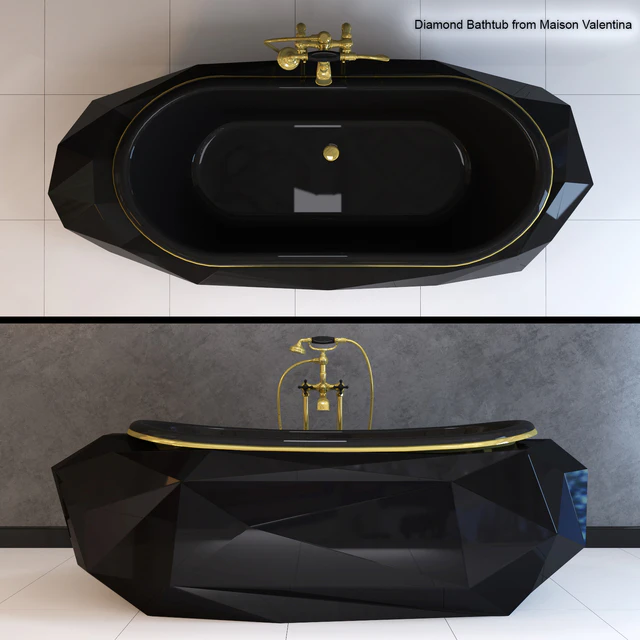 Bath, DIAMOND BATHTUB, Maison Valentina — Descargar