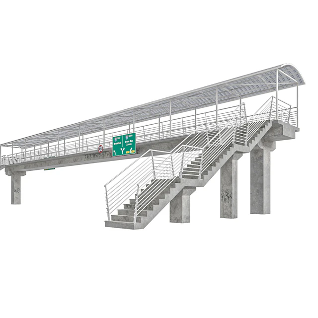 Lowpoly Pedestrian Bridge — Скачать