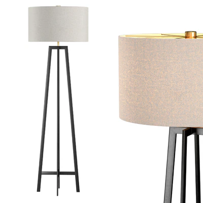 Castillo Black Floor Lamp — Ver 1