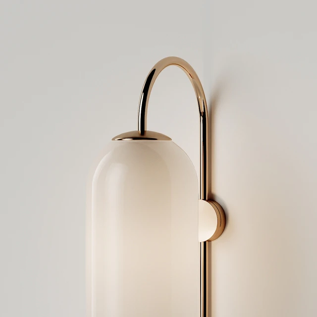 Wall Float Lamp Milky — Скачать