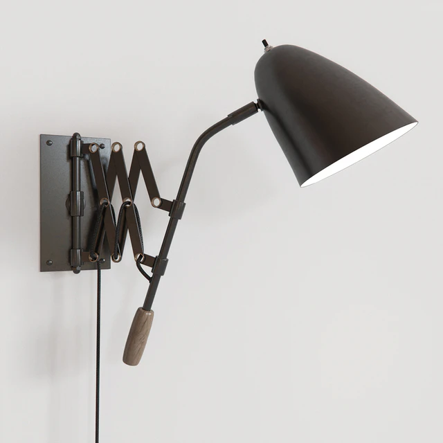 Crate &amp; Barrel Morgan Black Sconce — Descargar