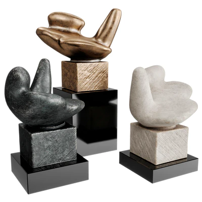 Amorph figure pedestal — Вид 1