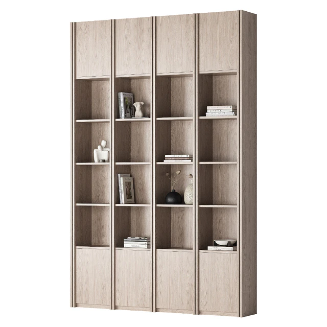 Built-in bookshelf 002 KM — Descargar