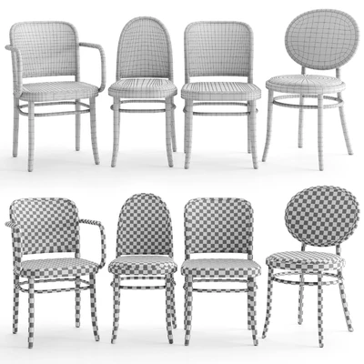 N 811, N 0 and Morris chairs by thonet,vienna — Вид 3