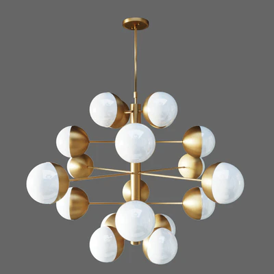 Lamp italian globe cedar moss light 20 — Ver 2