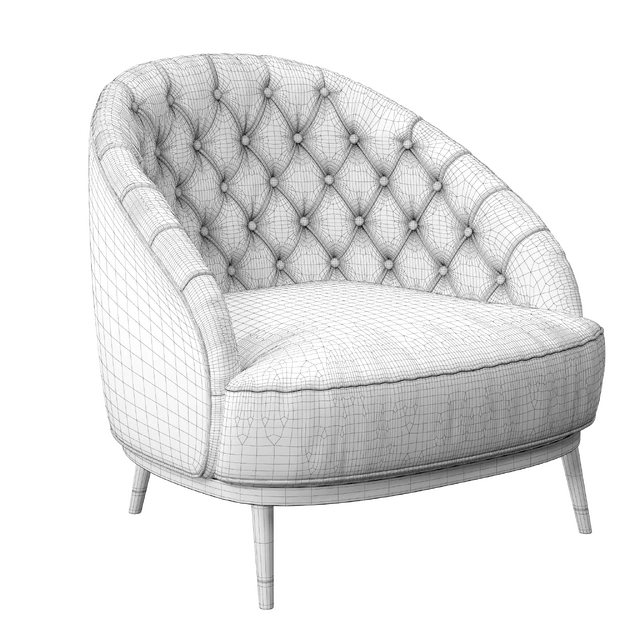 Hector armchair by Laskasas — Скачать