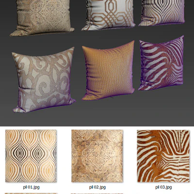 Decorative Pillow set 188 Horchow — Ver 2